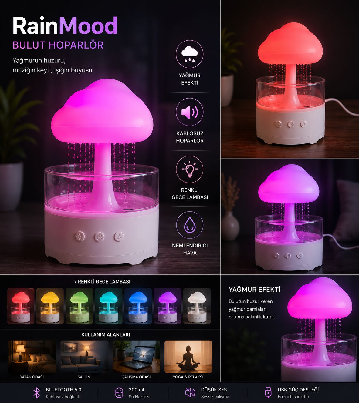 RainMood Bulut Hoparlör