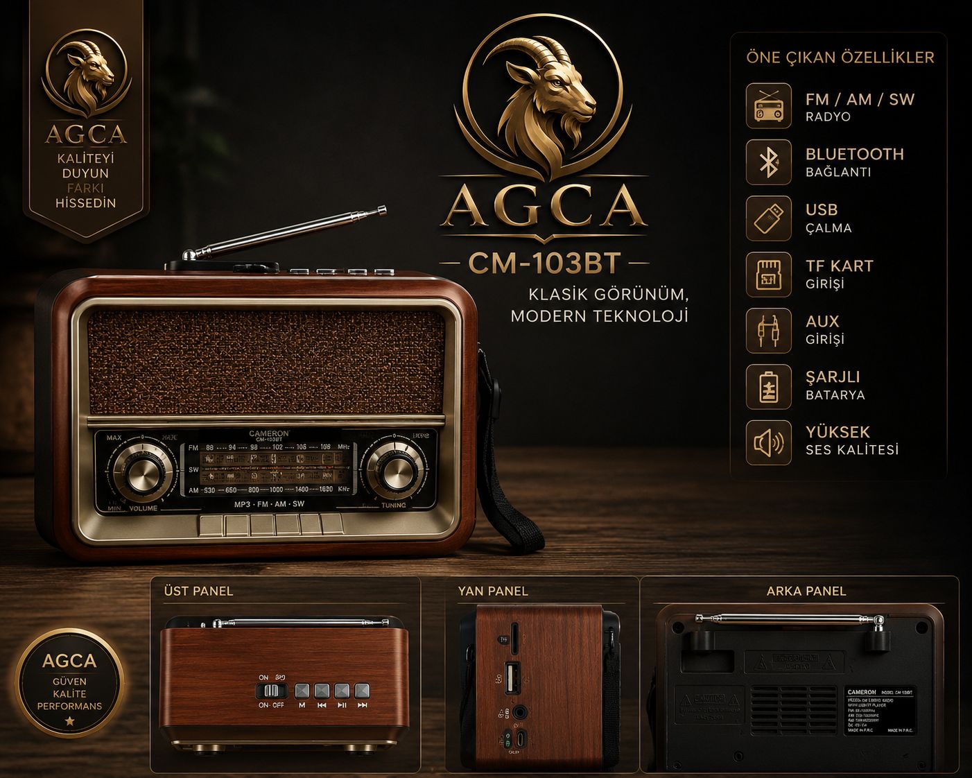 CM-103 BT RADYO