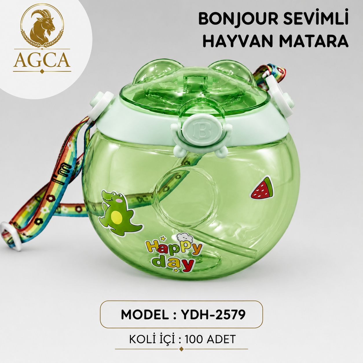 BONJOUR SEVİMLİ HAYVAN MATARA