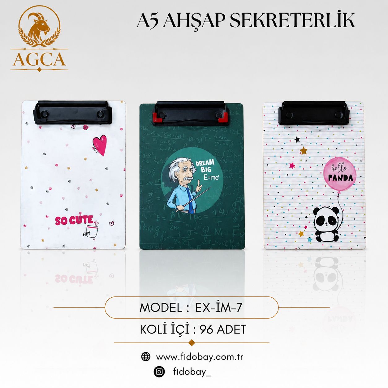 A5 AHŞAP SEKRETERLİK