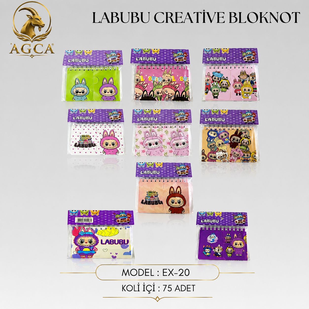 LABUBU CREATİVE BLOKNOT