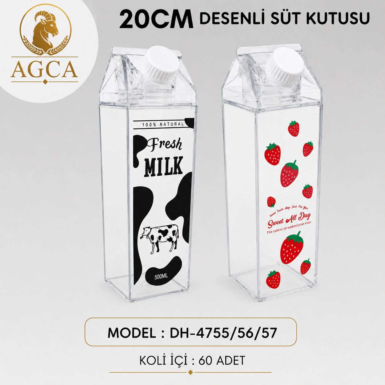 DESENLİ SÜT KUTUSU