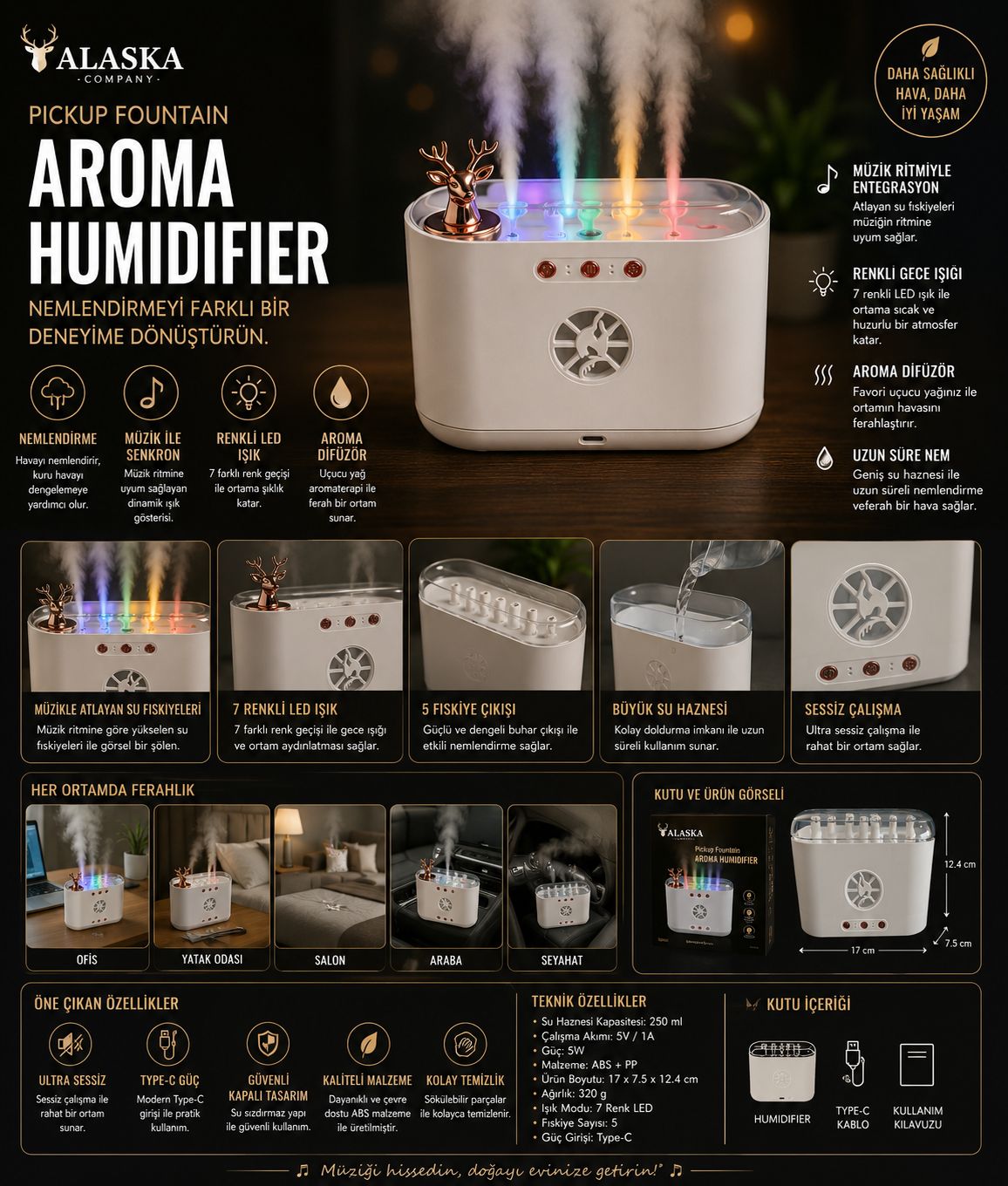 Premium Aroma Nemlendirici